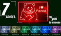 ADVPRO I love panda Tabletop LED neon sign st5-j5080