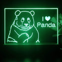 ADVPRO I love panda Tabletop LED neon sign st5-j5080 - Green