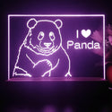 ADVPRO I love panda Tabletop LED neon sign st5-j5080 - Purple