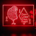 ADVPRO Don't lose your faith Tabletop LED neon sign st5-j5081 - Red