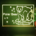 ADVPRO Polar Bear Tabletop LED neon sign st5-j5083 - Yellow