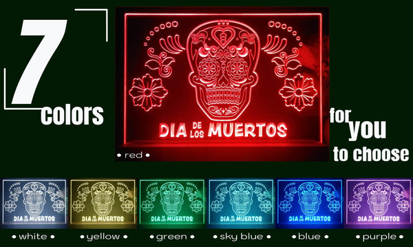 ADVPRO Dia De Los Muertos Tabletop LED neon sign st5-j5084
