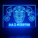 ADVPRO Dia De Los Muertos Tabletop LED neon sign st5-j5084 - Blue