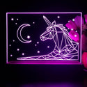 ADVPRO Unicorn in graphic format Tabletop LED neon sign st5-j5093 - Purple