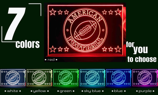 ADVPRO American Football Tabletop LED neon sign st5-j5097