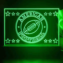 ADVPRO American Football Tabletop LED neon sign st5-j5097 - Green