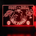 ADVPRO Football – bast player Tabletop LED neon sign st5-j5099 - Red