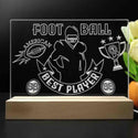 ADVPRO Football – bast player Tabletop LED neon sign st5-j5099 - 7 Color