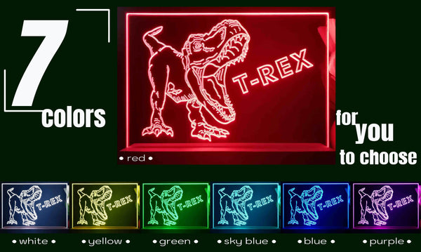 ADVPRO T-Rex Tabletop LED neon sign st5-j5100