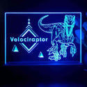 ADVPRO Velociraptor Tabletop LED neon sign st5-j5101 - Blue