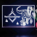 ADVPRO Velociraptor Tabletop LED neon sign st5-j5101 - White
