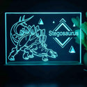 ADVPRO Stegosaurus Tabletop LED neon sign st5-j5102 - Sky Blue