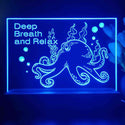 ADVPRO Ocean  series – octopus Tabletop LED neon sign st5-j5105 - Blue