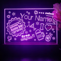 ADVPRO Home Bar with graphic icons Personalized Tabletop LED neon sign st5-p0002-tm - Purple