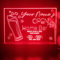 ADVPRO Home Bar Open 24 Hours Personalized Tabletop LED neon sign st5-p0007-tm - Red