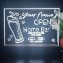 ADVPRO Home Bar Open 24 Hours Personalized Tabletop LED neon sign st5-p0007-tm - White