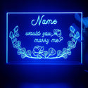 ADVPRO Would you marry me? Personalized Tabletop LED neon sign st5-p0009-tm - Blue