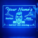ADVPRO Barker Shop_03 Big Man Face Personalized Tabletop LED neon sign st5-p0012-tm - Blue