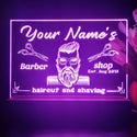 ADVPRO Barker Shop_03 Big Man Face Personalized Tabletop LED neon sign st5-p0012-tm - Purple