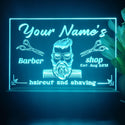 ADVPRO Barker Shop_03 Big Man Face Personalized Tabletop LED neon sign st5-p0012-tm - Sky Blue