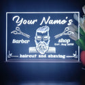 ADVPRO Barker Shop_03 Big Man Face Personalized Tabletop LED neon sign st5-p0012-tm - White