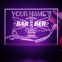 ADVPRO Barber Shop_04 Big Barber Logo Personalized Tabletop LED neon sign st5-p0013-tm - Purple