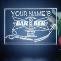 ADVPRO Barber Shop_04 Big Barber Logo Personalized Tabletop LED neon sign st5-p0013-tm - White