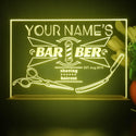 ADVPRO Barber Shop_04 Big Barber Logo Personalized Tabletop LED neon sign st5-p0013-tm - Yellow