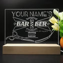 ADVPRO Barber Shop_04 Big Barber Logo Personalized Tabletop LED neon sign st5-p0013-tm - 7 Color