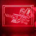ADVPRO Berber Shop_05 Neon feel with man Personalized Tabletop LED neon sign st5-p0014-tm - Red