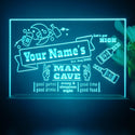 ADVPRO Man Cave_Drink beer with moon Personalized Tabletop LED neon sign st5-p0019-tm - Sky Blue