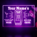 ADVPRO Man Cave_Flashing game machine Personalized Tabletop LED neon sign st5-p0020-tm - Purple