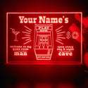 ADVPRO Man Cave_Flashing game machine Personalized Tabletop LED neon sign st5-p0020-tm - Red