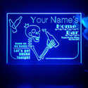 ADVPRO Home Bar_Skill drink beer Personalized Tabletop LED neon sign st5-p0023-tm - Blue