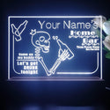 ADVPRO Home Bar_Skill drink beer Personalized Tabletop LED neon sign st5-p0023-tm - White