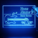 ADVPRO Band Room Vertical Big Guitar Personalized Tabletop LED neon sign st5-p0027-tm - Blue