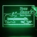ADVPRO Band Room Vertical Big Guitar Personalized Tabletop LED neon sign st5-p0027-tm - Green