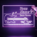 ADVPRO Band Room Vertical Big Guitar Personalized Tabletop LED neon sign st5-p0027-tm - Purple