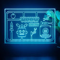 ADVPRO Robot Toy Theme Personalized Tabletop LED neon sign st5-p0048-tm - Sky Blue