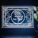 ADVPRO Decorative window with rose Personalized Tabletop LED neon sign st5-p0051-tm - White