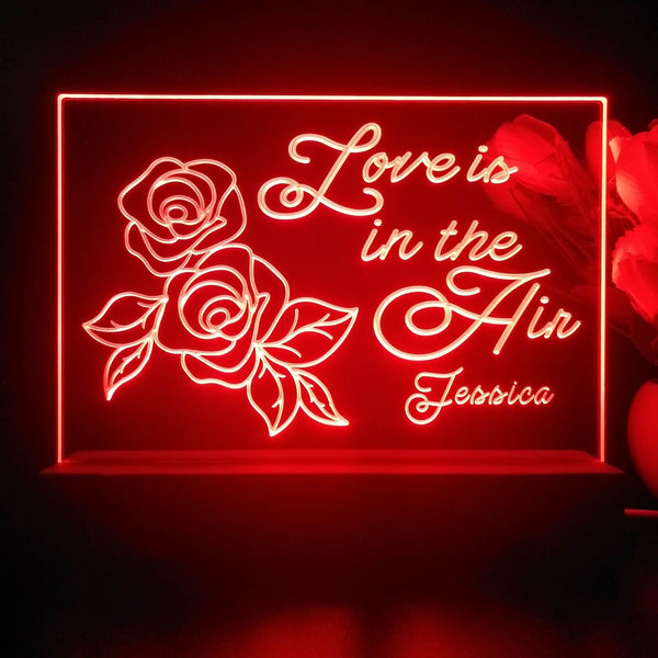 ADVPRO love in the air Personalized Tabletop LED neon sign st5-p0055-tm - Red