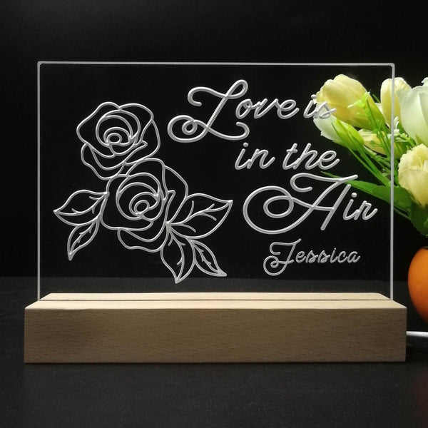 ADVPRO love in the air Personalized Tabletop LED neon sign st5-p0055-tm - 7 Color