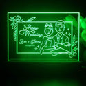 ADVPRO Happy wedding Personalized Tabletop LED neon sign st5-p0056-tm - Green