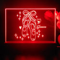 ADVPRO My beloved ballet shoes Personalized Tabletop LED neon sign st5-p0057-tm - Red