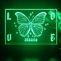 ADVPRO Butterfly with wording LOVE Personalized Tabletop LED neon sign st5-p0059-tm - Green