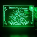 ADVPRO Treasure the moment Personalized Tabletop LED neon sign st5-p0065-tm - Green