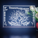 ADVPRO Treasure the moment Personalized Tabletop LED neon sign st5-p0065-tm - White