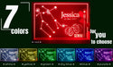ADVPRO Zodiac Gemini – Name & birthday Personalized Tabletop LED neon sign st5-p0076-tm