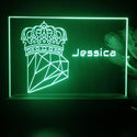 ADVPRO Crown with diamond Personalized Tabletop LED neon sign st5-p0083-tm - Green