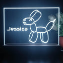 ADVPRO Balloon Dog Personalized Tabletop LED neon sign st5-p0084-tm - White